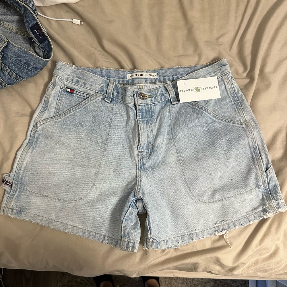Tommy Hilfiger Blue Jean Shorts Relaxed Fit